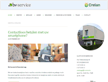 Tablet Screenshot of bv-service.be
